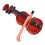 3Pièces Violons Miniatures Bruns Jouet Pour Maison De 9