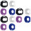 12Pièces Silicone Montre Protectrice Couleurs Variées 6
