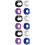 12Pièces Silicone Montre Protectrice Couleurs Variées 7