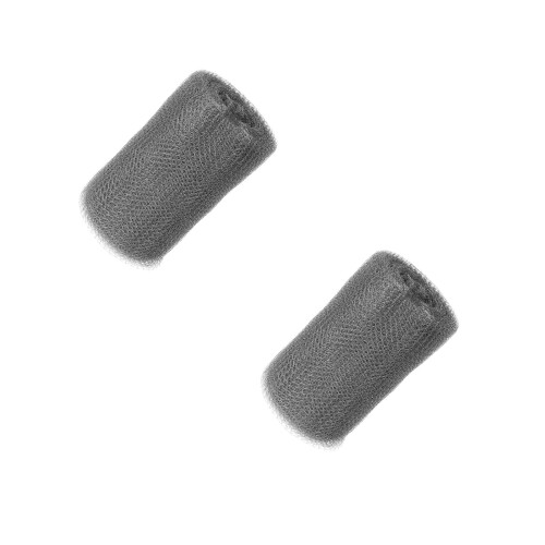 2Rouleaux Filet Inox Robuste Bouchon Trous Grillage Argenté 2