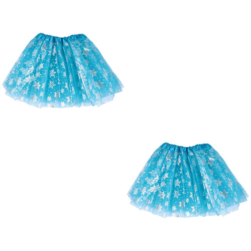 2Pièces Jupe Tutu Polyester Pour Spectacle 2