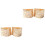 4Pièces Attaches Rideaux Alliage Chic Décoratives Élégantes 2