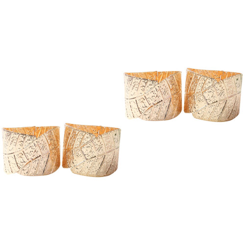 4Pièces Attaches Rideaux Alliage Chic Décoratives Élégantes 2
