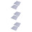 150Feuilles Papier Aluminium Argenté Protection Four Cuisson Maison 8