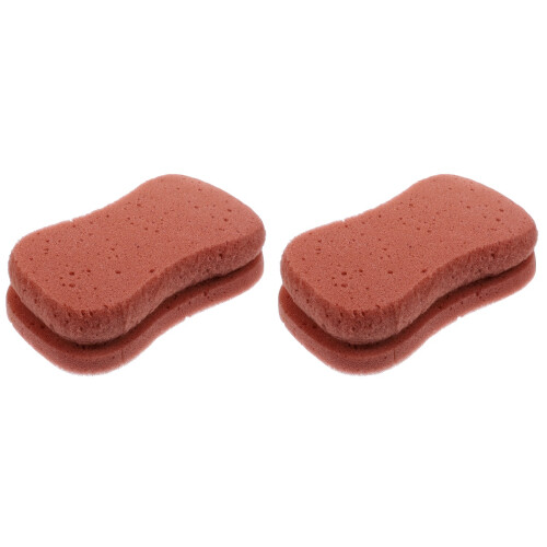 2Pièces Éponge De Bain Douceur Exfoliante Pour Douche Voyage 1
