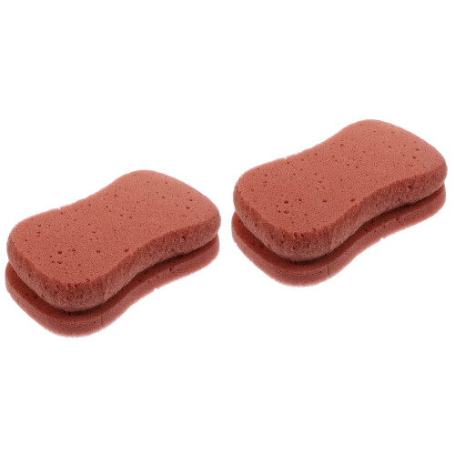 2Pièces Éponge De Bain Douceur Exfoliante Pour Douche Voyage 2