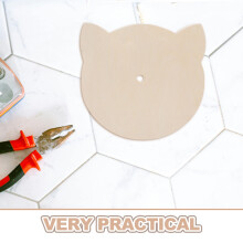 DIY Khaki Cat Climbing Sturdy Wooden Cat Shelf