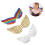 6Pièces Ailes Licorne Stylées Accessoires Costume Chic Et 8