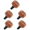 5Pièces Clip Diffuseur Bois Aluminium Déco Fraîcheur Naturelle 5