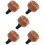 5Pièces Clip Diffuseur Bois Aluminium Déco Fraîcheur Naturelle 7