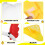 1Ensemble Bandeau Pâques Poulet Coloré Tutu Costume 6