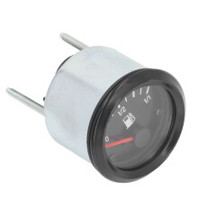 52 mm Kraftstoffanzeige 24 V Aluminiumlegierung Silber-LED