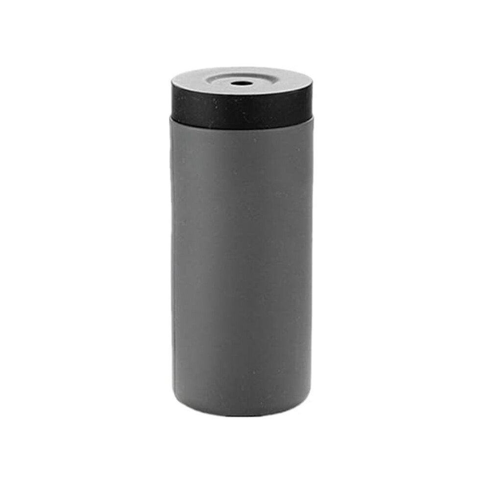 Brecantia Silicone Squeeze Lotion Bottle, Shampoo And Shower Gel Bottle, Dish Soap Dispenser, Gray 240Ml