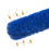 Telescopic Washable Duster Long Extendable 250cm Microfibre Brush Gaps Mop for Spider Web Remover Dust Cleaning 7