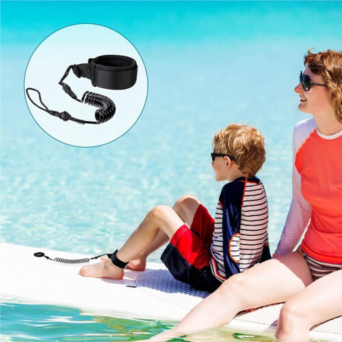 2 Stück Surfboard-Leashes, Spiralleine, Paddleboard-Kompatible Surfboard-Leash 2
