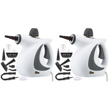 2X Limpiador A Presurizado para el Hogar Limpiador A de Mano Presurizado para Sofás, Ropa, Asientos de Coche, Cocina (UE)
