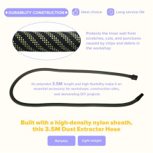 Dust Extractor Hose D27/32x3.5M for Vacuum Hose, for Ct 26/36/48 Ct 15/25 Ct and Ct Midi Vacumm