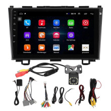 Sistema GPS Android 11 per CRV 2007-2011 con schermo touch da 9 pollici