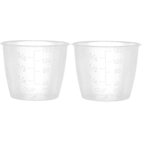 Replacement Measuring Cups for Rice Cooker, Clear Plastic Graduated Kitchenware