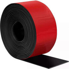 Strisce di gomma autoadesive, rotoli di fogli di neoprene solido con adesivo forte per sigillatura antiscivolo e ammortizzante fai da te, 2 m