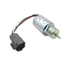 Elettrovalvola di arresto carburante motore 12V PJ7415748 SA-3725-12 per escavatore Volvo EC13 EC15 EC15B EC20 EC20B EC25 EC30 EC35 EC45