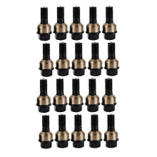 20 pezzi WTH006978 Bulloni per dadi ruota M14x1.5 esagonali 19mm lunghezza 67mm compatibili con Porsche Paramera Cayenne