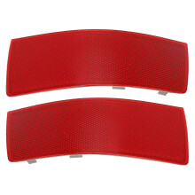 2Pcs Rear Bumper Reflector 2048200174 Effective Warning Replacement compatible with Benz GLK-Class X204