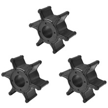 3X Vesipumpun juoksupyörä, yhteensopiva Yamaha F2.5 3A Malta 6L5-44352-00:n kanssa