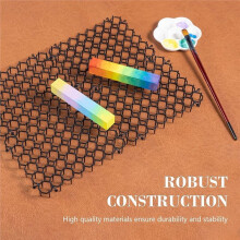 Varal para Secagem de Tintas, Ideal para Projetos de Artesanato, Pintura em Pedras e Decoração de Ovos. Possui Função Anti-Gatos.