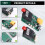 80KM TTL Optical Transceiver Module Kit TX RX Optical Terminal Equipment Drone-Specific  5.5-26V 3