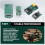 80KM TTL Optical Transceiver Module Kit TX RX Optical Terminal Equipment Drone-Specific  5.5-26V 6