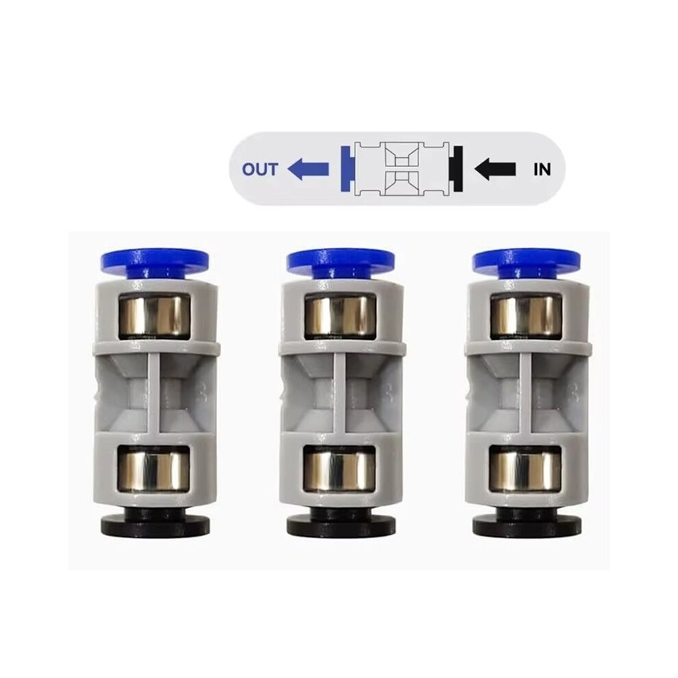 3Pcs Ptfe Feed Tube Connector For 3D Printer Accessories Teflon Ptfe Pipe Joint For Bambulabs 3D Printer 4711982309376