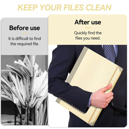 Portable in Case I Go Missing Binder Multiple Pockets File Storage Tools Accordion Storage Folders Large Capacity File 1