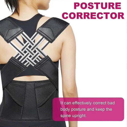 Effective Posture Corrector for Kids & Adults  Kyphosis & Back Support, Adjustable & Comfortable