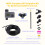 60Ft Drip Irrigation System with  Water Timer, Solid Brass Connectors, 360 Adjustable Nozzles, Bendable Tubing 5