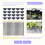 60Ft Drip Irrigation System with  Water Timer, Solid Brass Connectors, 360 Adjustable Nozzles, Bendable Tubing 6