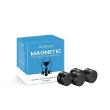 Lightweight Magnetic Care Earrings for Men Stainless Steel Clip-On Health & Comfort