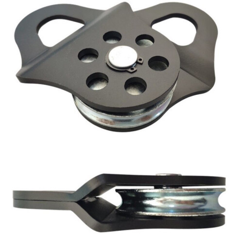 Off-Road Winch Pulley Type Winch Rope Hook Clamp Pulley Modification for 6 Tons 1