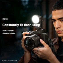 F16R Lampa Błyskowa SpeedLite GN16 6800K LED do Aparatów dla dla dla ZV1 dla GR3 dla dla dla dla