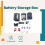 10Core 18650 Battery Storage Box Case for  M18 Power Tools Replacement Battery Storage Box Protection Board 6
