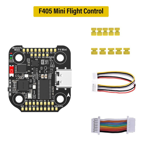 F405  Stack Flight Controller FC BLS V2 3-6S 20x20 4-in-1 ESC Dual BECs for RC FPV Racing Drone Flight Controller 2