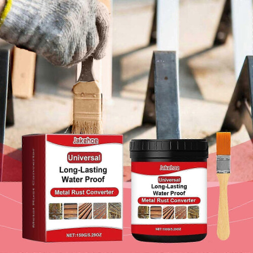 Rust Bright Metal Converter, Rust Removal & Protection, Easy DIY Anti-Corrosive Coating ,1set 1
