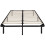 Homcom (L) HOMCOM Bed Frame, Metal Platform Bed Frame with 28 Wood Slats 2