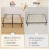 Homcom (L) HOMCOM Bed Frame, Metal Platform Bed Frame with 28 Wood Slats 4