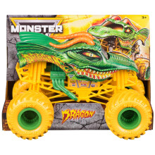 Monster Jam, Dragon 1-24 Scale Monster Truck, Collector Die-Cast Vehicle