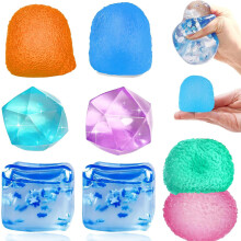 8 PCS Squishy Cubes Stress Ball Set, Squishy Fidget Toys
