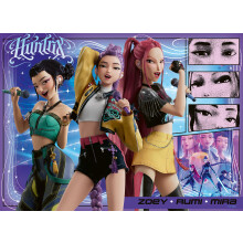 Ravensburger K-Pop Demon Hunters 100 Piece XXL Jigsaw for Kids Ages 6+ Large Format Character Puzzle