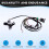 Car Exhaust Pipe System Universal Modification Vacuum Solenoid Valve Remote Control  with Light Button 4