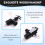 Car Exhaust Pipe System Universal Modification Vacuum Solenoid Valve Remote Control  with Light Button 6