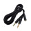 3,5-mm-Stecker auf Buchse, 1 Buchse auf 2 Stecker, 1